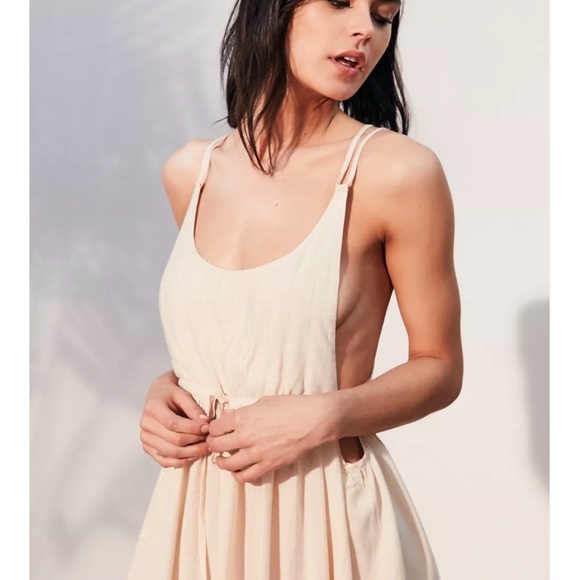 Out From Under Knotted Back Beach Maxi Cover-Up | Size Large | Like New - Picture 3 of 10